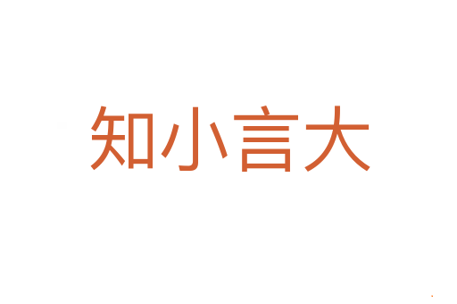 知小言大