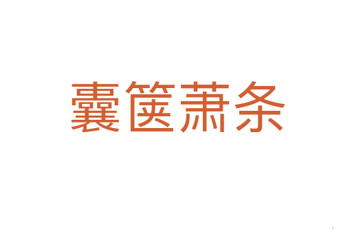 囊箧萧条