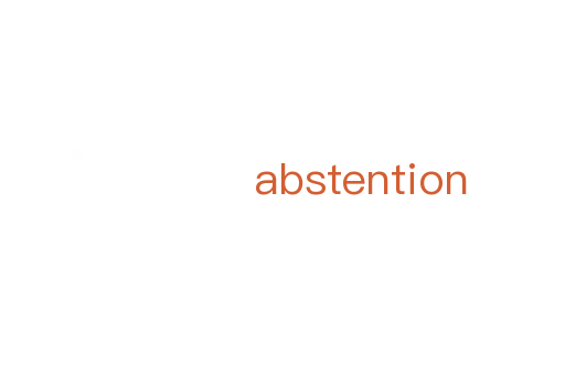 abstention