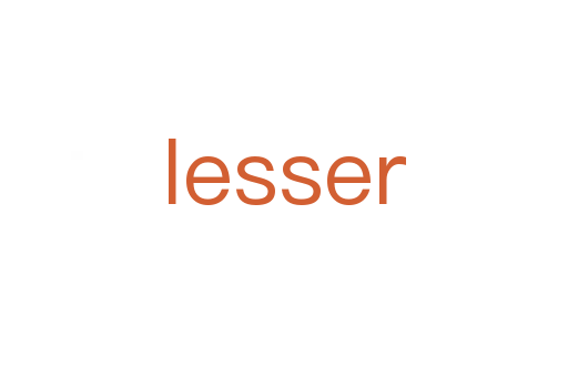 lesser