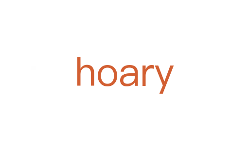 hoary