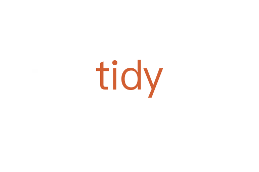 tidy